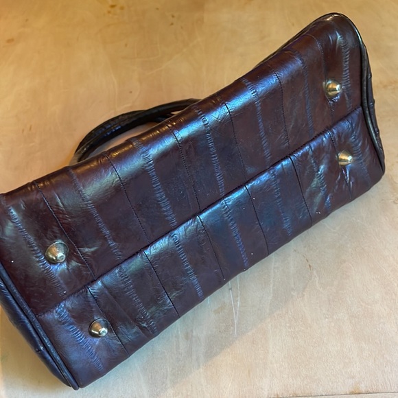 Pristine Vintage Eel skin clutch - Picture 3 of 6